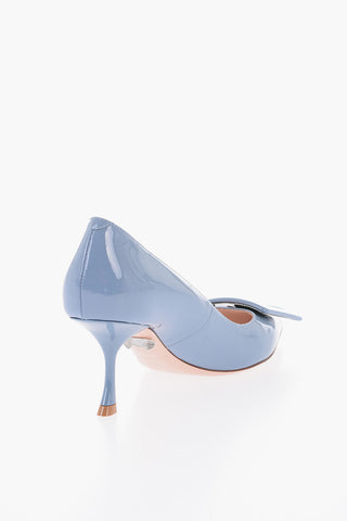 Spool Heel VIVI IN THE CITY Patent Leather Pumps 6.5cm