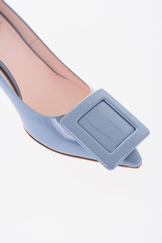 Spool Heel VIVI IN THE CITY Patent Leather Pumps 6.5cm