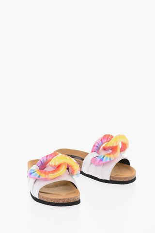 Slippers in Pelle TRESOR con Maxi Catena