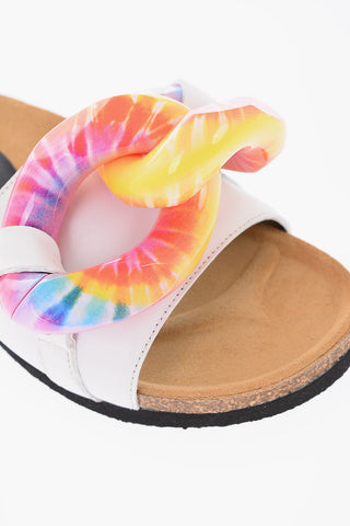 Slippers in Pelle TRESOR con Maxi Catena