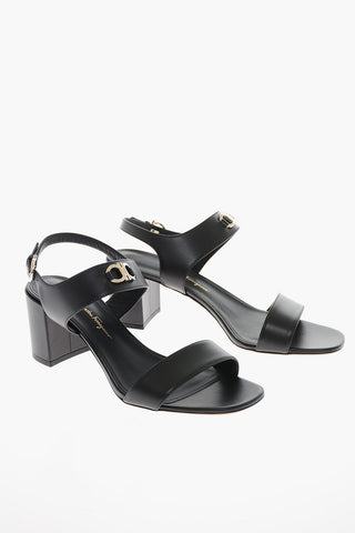 Logoed Morset CAYLA Leather Sandals 6cm