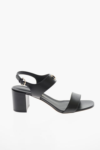 Logoed Morset CAYLA Leather Sandals 6cm