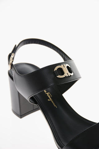 Logoed Morset CAYLA Leather Sandals 6cm