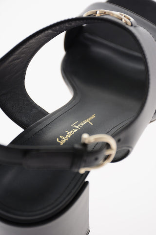 Logoed Morset CAYLA Leather Sandals 6cm