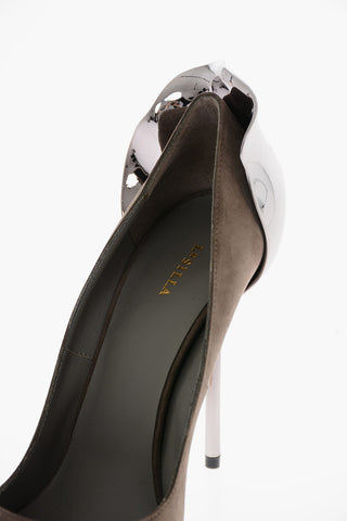 Stiletto Heel PETALO Suede Pumps 10cm