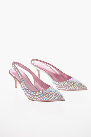 Lurex MABEL Slingbacks with Crystals 7cm