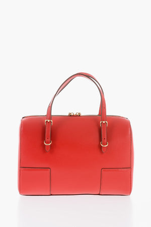 LOVE Vegan Leather Handbag with Gold Metal Logo