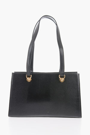 LOVE Borsa a Spalla in Ecopelle con Dettagli Dorati