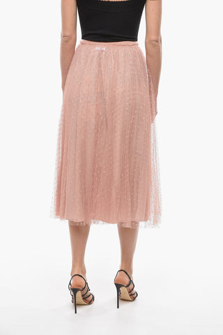 Tulle Skirt with Elastic Waist Band