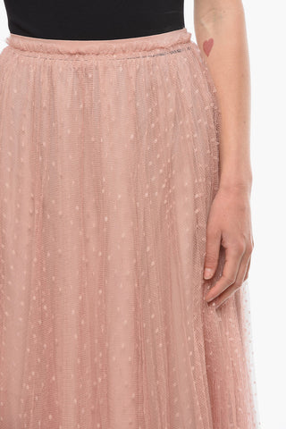 Tulle Skirt with Elastic Waist Band