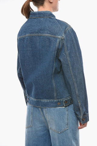 Double Breast Pocket Denim Jacket