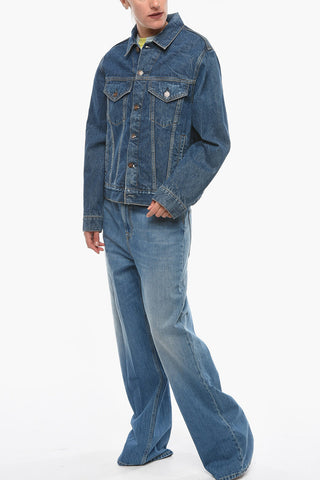 Double Breast Pocket Denim Jacket