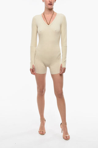 Knit LA COMBINAISON CIELO Cropped Jumpsuit