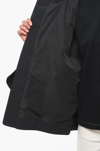 Giacca a Vento KHRIS SHELL Oversize in Nylon con Lacci Logati