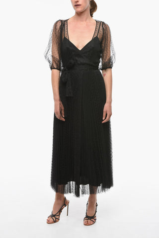 Vestito in Tulle con Cintura