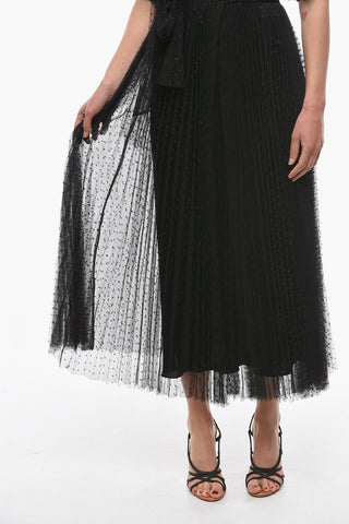 Vestito in Tulle con Cintura