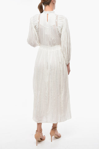 ETOILE 3/4 Sleeve JEANA Dress with Embroideries