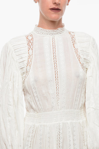 ETOILE 3/4 Sleeve JEANA Dress with Embroideries