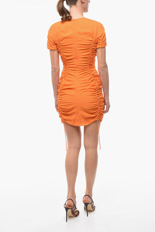 Draped Mini Dress