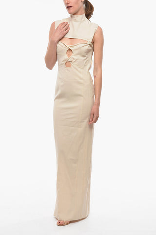 Midi Dress PALMI with Cut Out Details