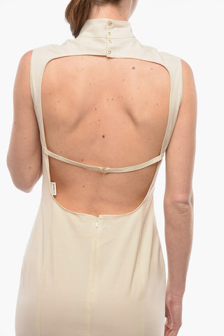 Midi Dress PALMI with Cut Out Details