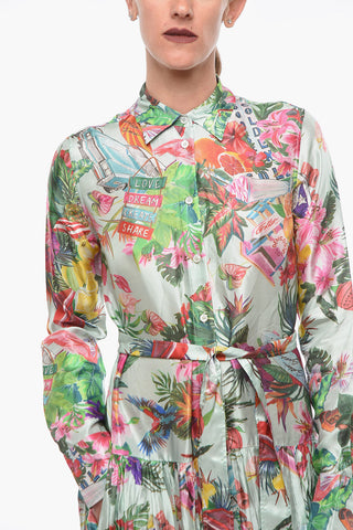 Miami Prited DALMA Shirtdress