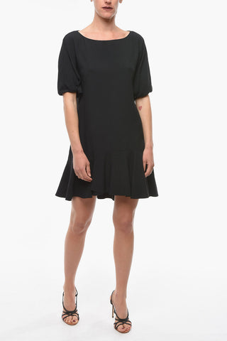 Mini Dress with Ruffle Skirt