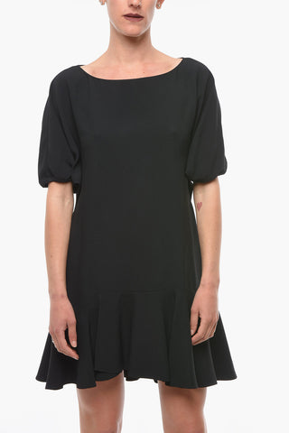 Mini Dress with Ruffle Skirt