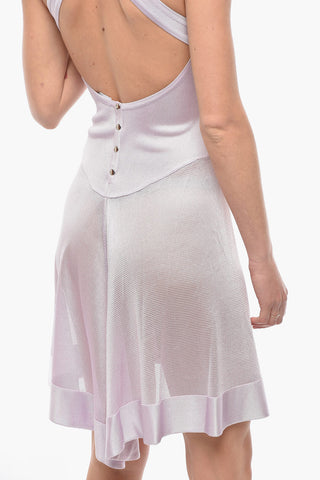 Knit Dress with Emborideries