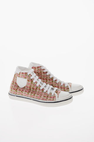 Tweed SORDEVOLO Lace-up Sneakers