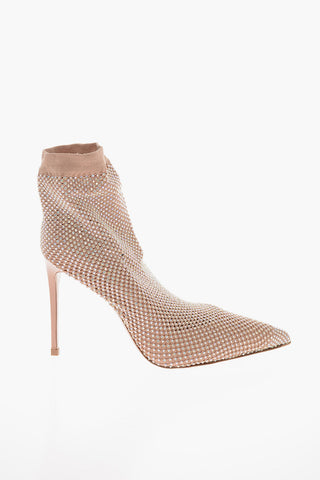 Stiletto Heel GILDA Pumps with Mesh Sock Detail 10cm
