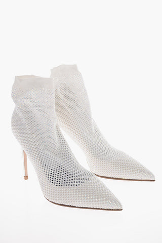 Stiletto Heel GILDA Pumps with Mesh Sock Detail 10cm