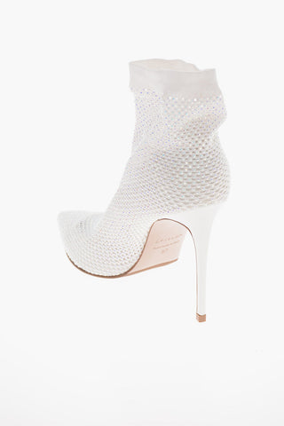 Stiletto Heel GILDA Pumps with Mesh Sock Detail 10cm