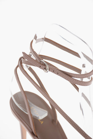 Ankle Strap BELEN Leather Sandals 10cm