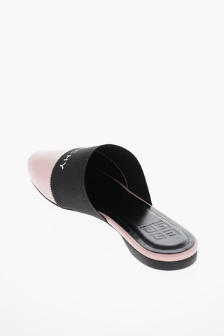 Elastic Band BEDFORD Leather Mules