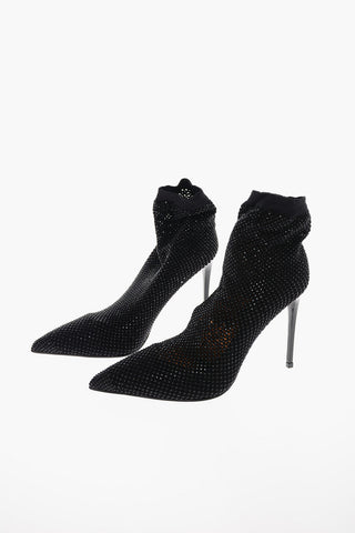 Stiletto Heel GILDA Pumps with Mesh Sock Detail 11cm