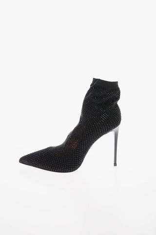 Stiletto Heel GILDA Pumps with Mesh Sock Detail 11cm