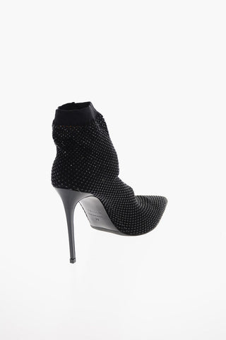 Stiletto Heel GILDA Pumps with Mesh Sock Detail 11cm