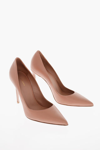 Stiletto Heel EVA Leather Pumps 11cm