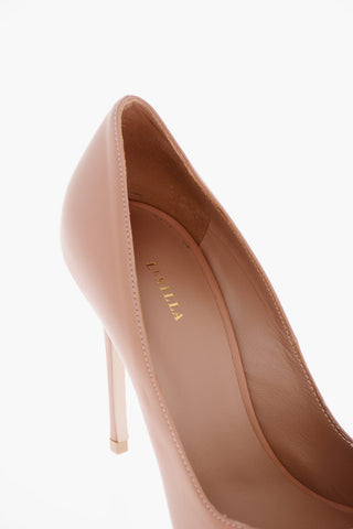 Stiletto Heel EVA Leather Pumps 11cm