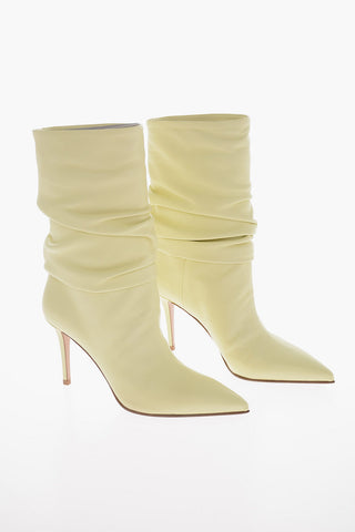 Stivaletti in Nappa EVA con Design Slouchy 9cm