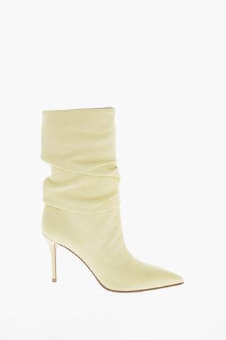 Stivaletti in Nappa EVA con Design Slouchy 9cm