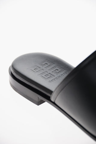 Sliders in Pelle con Logo See Through