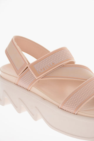 Velcro Closure POOLSIDE Platform Sandals
