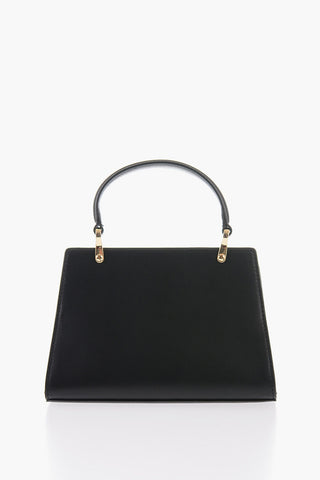 LOVE Solid-Color Handbag with Removable Faux-Fur Handle
