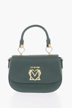 LOVE Borsa a Mano in Ecopelle con Tracolla Removibile