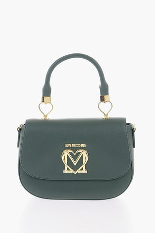 LOVE Borsa a Mano in Ecopelle con Tracolla Removibile