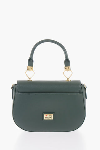 LOVE Borsa a Mano in Ecopelle con Tracolla Removibile