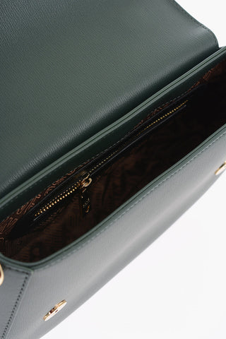 LOVE Borsa a Mano in Ecopelle con Tracolla Removibile