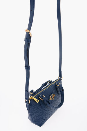 LOVE Faux Leather Shoulder Bag VALENTINA with All-Over Hearts